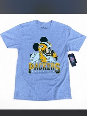 Junk Food Clothing Disney x Junk Food Heather Light Blue Tee
